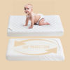 Picture of BEDLORE Waterproof Mattress Protector Crib, 2 Pack Soft Mattress Pad, Noiseless Machine Washable Mattress Cover, Ultimate Protection for Your Baby's Crib Toddler Bed (52''x28'')