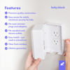 Picture of Award Winning Child Proof Outlet Box Cover | Outlet Cover Box | Outlet Lock Box | Locking Outlet Cover | Plug Covers Baby Proofing | Baby Outlet Covers Baby Proofing | Baby Proofing Outlet Protector