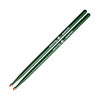 Picture of 5A Drumsticks,Hickory Wood Drumsticks with Acorn Tips, for Acoustic or Electronic Drum,Bluefire Drumstick, Weight Matched, 6 sticks/3 Pairs. Dark green color.