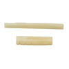 Picture of Miwayer Acoustic Guitar Bridge Unbleached Bone 6 Strings Saddle and Nut Made of Real Natural Bone (Acoustic Bridges 1 pair)