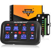 Picture of Auxbeam 8 Gang Switch Panel BA80 Automatic Dimmable LED Touch Control Panel Box Electronic Relay System Car Touch Switch Box Universal for Truck ATV UTV Boat Marine SUV Caravan -Blue, 2 Years Warranty