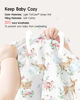Picture of TOTBASIC Deer Sleep Sack 6-12-15 months 2-Pack,0.5 TOG Stretchy Lightweight Wearable Blanket Baby Sleeping Bag with 2-Way Safe Zippers, Cofy Soft Sleepsack for Babies