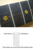 Picture of Inlay Sticker Fret Markers for Guitars & Bass - Custom Dots - Ocher