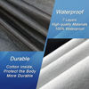 Picture of KouKou Waterproof SUV Car Cover Suitable for Chevy Trailblazer from 2020 to 2024, 6 Layers Windproof All Weather Waterproof Outdoor Cover Sun Rain UV Dust Snow Protection. Black