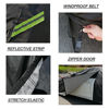 Picture of KouKou Waterproof SUV Car Cover Suitable for Chevy Trailblazer from 2020 to 2024, 6 Layers Windproof All Weather Waterproof Outdoor Cover Sun Rain UV Dust Snow Protection. Black