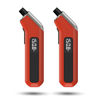 Picture of ETENWOLF Digital Tire Pressure Gauge 2 Pack, Industrial Tire Gauge 3-200 PSI, Calibrated to ANSI B40.7 Grade 2A(Plus-Minus 0.5%), Air Pressure Gauge with Replaceable AAA Batteries (Vivid Orange)