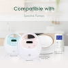Picture of Maymom Pump Parts Compatible with Spectra S1 Spectra S2 Spectra Incl Duckbill Valve Replace Spectra Duckbill Valve Spectra S2 Replacement Parts Not Original Spectra Pump Parts (6 Duckbill 4 Membrane)