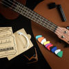 Picture of Donux Nylon Ukulele Strings Kit,Include 5 Sets Strings,10 Pieces Ukelele felt picks,Capo and String Winder for Soprano Concert and Tenor Ukele
