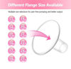 Picture of Belmikal 15mm Shields&Cushions Compatible with Medela Breast Pump- PersonalFit, Freestyle, Harmony, Maxi, Flex Lansinoh Pump-SignaturePro SmartPump Manual Replace Medela Parts Accessories Flanges