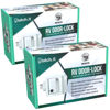 Picture of LATCH.IT White RV Door Latch | 2 Keyed Alike RV Door Locks for Travel Trailers | 100% Metal Camper Door Lock w/ 4 Keys | Easy-to-Install & Fits Most!