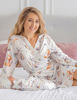 Picture of ECO BABY Mommy and Me Robe and Swaddle Set | Maternity Robe and Matching Baby Set for Girl, Boy | Hospital Labor and Delivery