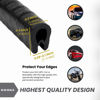 Picture of Edge Trim Black Small, Fits Edge 1/16 to 1/8 Inch, Length 10 Feet (3.05 Meter)