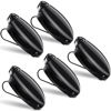 Picture of Frienda 5 Pieces Auto Car Vehicle Sun Visor Clip Holder Sunglasses Holder for Eyeglasses Mount Ticket Card Clip Glasses Holder for Car Accessories(Black)
