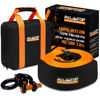 Picture of ALL-TOP Extreme Duty Tow Strap Recovery Kit: 4inch x 20ft (46,500lbs) 100% Nylon and 22% Elongation Snatch Strap + 3/4 Heavy Duty D Ring Shackles (2pcs) + Storage Bag