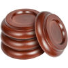 Picture of Piano Caster Cups Upright Piano Caster Cups Wood Coasters Cups