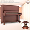 Picture of Piano Caster Cups Upright Piano Caster Cups Wood Coasters Cups