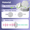Picture of 12 Pack Acoustic Foam Panels 12"x10"x6''x0.4'', Self Adhesive Sound Proof Foam Panels for Walls, High Density Soundproof Wall Panels is Widely Used for Acoustic Treatment In Various Spaces(Gray)