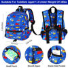 Picture of Accmor Toddler Backpack with Leash, Baby Backpacks with Anti Lost Wrist Link, Cute Mini Kids Backpack Leash Walking Harness for Travel, Keep Child Close Rope Tether Rein for Boys Girls (Excavator)