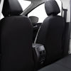 Picture of Flying Banner car seat Covers Protects Zebra Printing Faux Leather Carbon Fiber Front Pair Carbon Fibre
