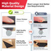 Picture of AggSound 394mil Thickened Sound Deadener for Cars - Aluminum Foil Foam Noise Deadening Material - Heat Shield Hood Insulation Dampening Mat 6sqft