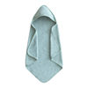 Picture of mushie Baby Hooded Towel | Organic Cotton (Sea Mist)