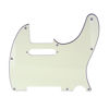 Picture of Musiclily 8 Hole Guitar Tele Pickguard Scratch Plate for American/Mexican Fender Standard Telecaster TL Modern Style, 3Ply Ivory