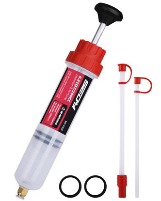 Picture of SEDY Fluid Extractor - 200cc Multi-Purpose Syringe, Oil Suction Pump, Manual Extraction and Filling Pump, Automotive Oil Syringe