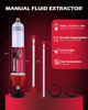 Picture of SEDY Fluid Extractor - 200cc Multi-Purpose Syringe, Oil Suction Pump, Manual Extraction and Filling Pump, Automotive Oil Syringe