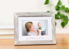 Picture of Pearhead Grandma & Me Keepsake Rustic Picture Frame, New Grandma Gifts from Baby, Nursery Wall And Tabletop Decor, 4x6 Photo Insert, Distressed Wood