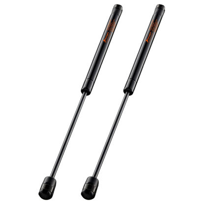 Picture of PAMAGOO SE244P60EZ10 24 inch 60 lbs Strut Gas Prop Shock 24’’ Per Prop Shock Lift for Camper Shell Tonneau Cover RV Bed Door and Other DIY Applications 2 Pack