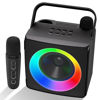 Picture of Verkstar Karaoke Machine, Portable Bluetooth Karaoke Speaker for Kids Adults, Unique Singing Machine with Two Wireless Microphones Storage Hole, Ideal Gifts for Girls Boys