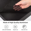 Picture of AggAuto 3Pcs Universal 13"x13" Metal Mesh, Never Rust Aluminum Alloy Vent Mesh Screen Grille Insert Hardware Cloth Rhombic Hole 4x8mm Black