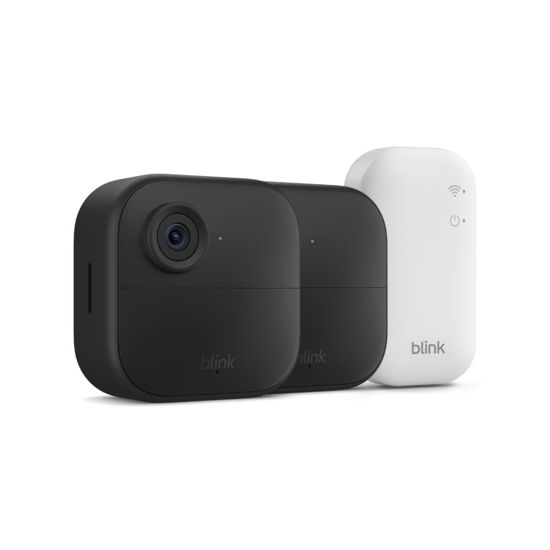 Picture of Blink Outdoor 4 - Wireless smart security camera, two-year battery life, 1080p HD day and infrared night live view, two-way talk. Sync Module Core included - 2 camera system