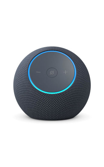 Picture of Amazon Echo Dot Max (newest model), Alexa speaker with room-filling sound and nearly 3x bass, Great for living rooms and medium-sized spaces, Designed for Alexa+, Graphite