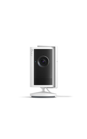 Picture of Ring Indoor Cam Plus (newest model), Home or business security, Retinal 2K for crisp, true-to-life video quality, 4x Enhanced Zoom, Low-Light Sight, White