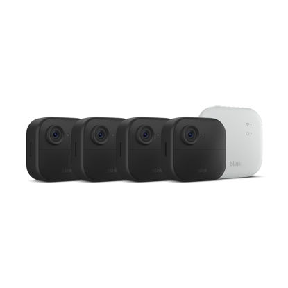 Picture of Blink Outdoor 4 XR - two-year battery wireless camera with 4x security coverage, 1000 ft open-air range or 400 ft with typical use - 4 camera system.