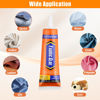 Picture of FITTDYHE Fabric Glue Permanent, 60 ML Washable Clear Clothing Glue, Super Fabric Adhesive for Rhinestones, Patches, Clothes, Denim, Leather, Polyester, Fabrics, Doll Repair, Flannel, Cotton