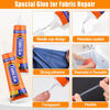 Picture of FITTDYHE Fabric Glue Permanent, 60 ML Washable Clear Clothing Glue, Super Fabric Adhesive for Rhinestones, Patches, Clothes, Denim, Leather, Polyester, Fabrics, Doll Repair, Flannel, Cotton