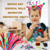 Picture of Pipe Cleaners Craft Bulk,Kids Toys & Games Gifts,200pcs Arts Crafts,Chenille Stems Art Supplies for Projects Creative DIY Room Decor,Christmas Decorations,Juegos para Niños Fidget Toys for Ages 5-7