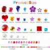 Picture of MYDBUYSOME 2774pcs Gem Stickers Jewels for Crafts, Self Adhesive Rhinestone Jewel Stick on Gems, Acrylic Bling Heart Stickers, Craft Supplies for Kids