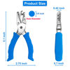 Picture of Single Hole Punch 1/4” Paper Hole Puncher for Crafts, One Hole Puncher with Blue Soft Grip Handle for Kids and Adults, Handheld Circle Punch for Paper Crafts in Home, Office, Classroom