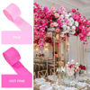 Picture of PartyWoo Crepe Paper Streamers 4 Rolls 328ft, Pack of Hot Pink and Pink Crepe Paper for Party, Wedding, Birthday, Baby Shower Decorations, Valentines Day Decorations (1.8 Inch x 82 Ft/Roll)