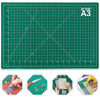 Picture of anezus Self Healing Sewing Mat, 12inch x 18inch Rotary Cutting Mat Double Sided 5-Ply Craft Cutting Board for Sewing Crafts Hobby Fabric Precision Scrapbooking Project