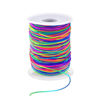 Picture of 1mm Stretchy Bracelet String, Sturdy Rainbow Elastic String Elastic Cord for Jewelry Making, Necklaces, Beading and Crafts