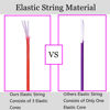 Picture of 1mm Stretchy Bracelet String, Sturdy Rainbow Elastic String Elastic Cord for Jewelry Making, Necklaces, Beading and Crafts