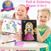 Picture of FUNNYB&G Foil Art Crafts for Kids Ages 4-8: Valentines Crafts for Kids 2026,Birthday Gift for Girls,Art and Crafts Supplies,Party Favors,Creative Toys for Girls Boys 4 5 6 7 8 9 Years Old(Princess)