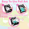 Picture of FUNNYB&G Foil Art Crafts for Kids Ages 4-8: Valentines Crafts for Kids 2026,Birthday Gift for Girls,Art and Crafts Supplies,Party Favors,Creative Toys for Girls Boys 4 5 6 7 8 9 Years Old(Princess)