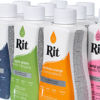 Picture of Rit Dye - Liquid Fabric Dye for Crafting, Clothing, and Décor - 8 oz. Bottle - Black (Gloves Included)