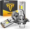 Picture of Termitor Latest H7/H7LL Bulbs, 50,000LM 900% Brightness, 6500K White Super Bright, 1:1 Halogen Size, 6500 Cool White H7 Fog Lights, No Adapter Required, Easy Install, Non-Polarity, Pack of 2