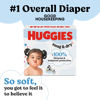 Picture of Huggies Size 1 Diapers, Snug & Dry Newborn Diapers, Size 1 (8-14 lbs), 128 Count, Packaging May Vary